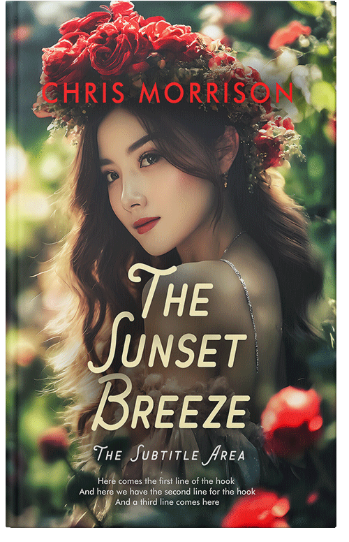 Front view of Premade Romance Book Cover - Armadillo