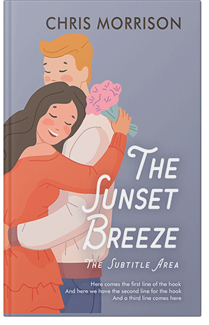 Pre Made Book Cover Amethyst Smoke