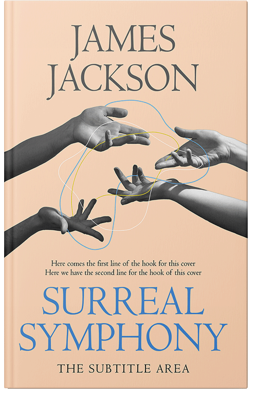 Front view of Givry #15519 - Premade Abstract Book Cover