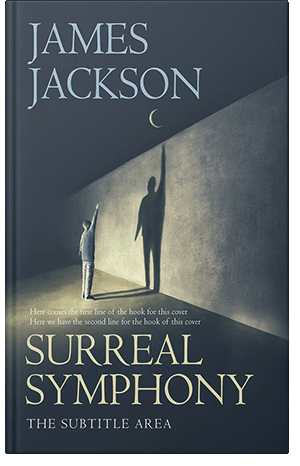 Pre Made Book Cover Oxford Blue