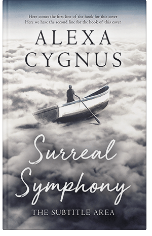 Pre Made Book Cover Quill Gray