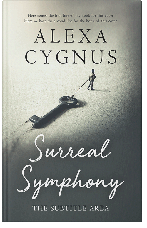 Front view of Xanadu #15537 - Premade Literary Fiction Book Cover