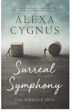 Pre Made Book Cover Storm Dust