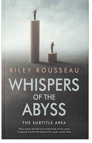 Pre Made Book Cover Paris White