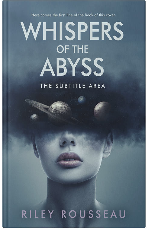 Front view of Blue Bayoux #15554 - Premade Fantasy Book Cover