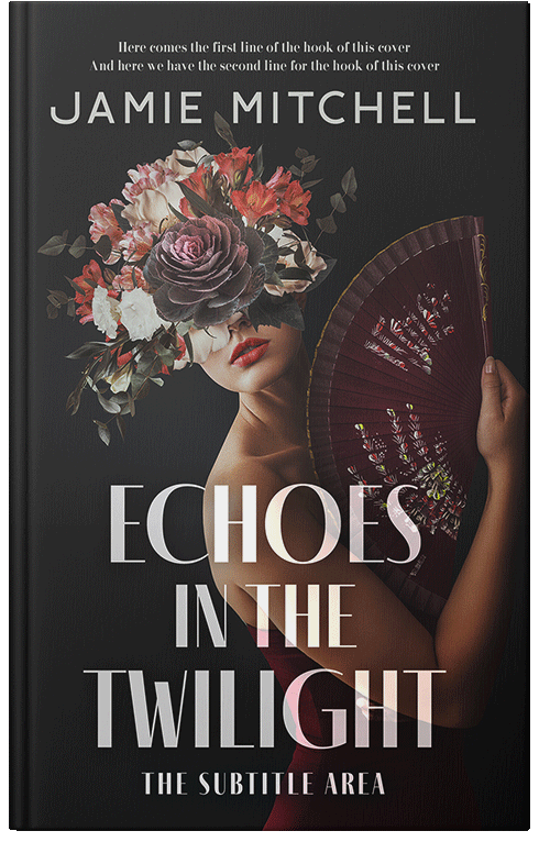 Front view of Cocoa Brown #15555 - Premade Fantasy Book Cover