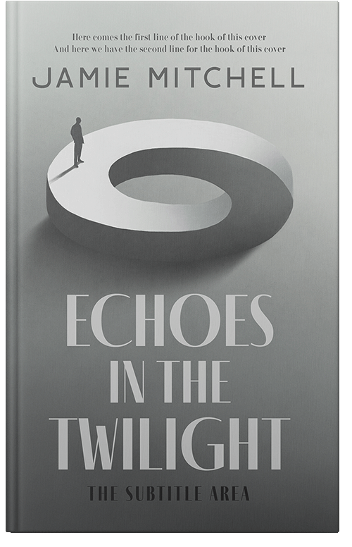 Front view of Corduroy #15558 - Premade Abstract Book Cover