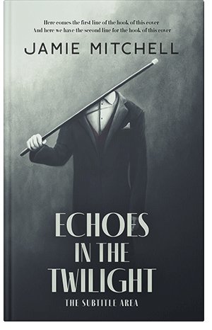 Pre Made Book Cover Pumice