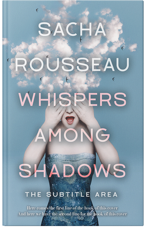 Front view of Bali Hai #15568 - Premade Abstract Book Cover