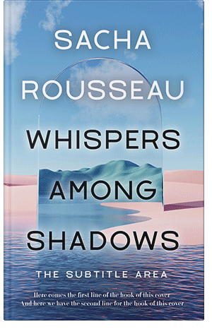 Pre Made Book Cover Glacier