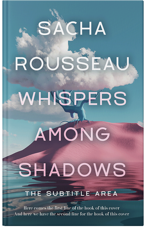 Front view of Lynch #15576 - Premade Abstract Book Cover