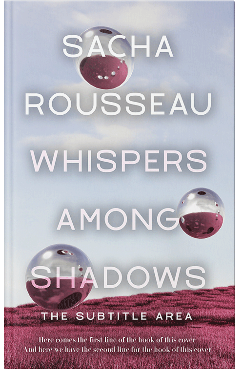 Front view of Premade Surreal Book Cover - Ghost