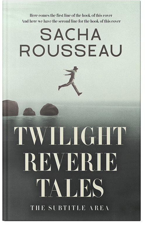 Front view of Premade Business Book Cover - Tasman