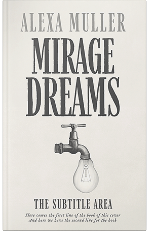 Pre Made Book Cover Spring Wood