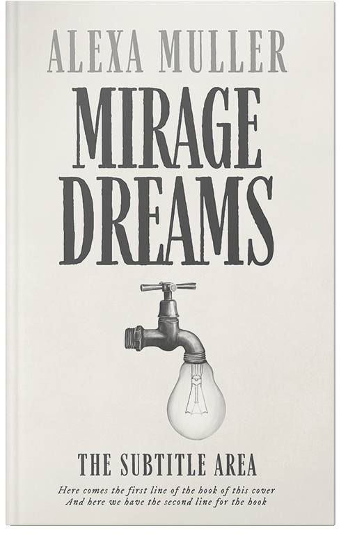 Front view of Spring Wood #15588 - Premade Abstract Book Cover