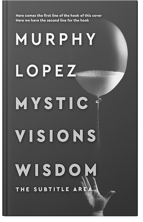 Front view of Premade Surreal Book Cover - Tundora