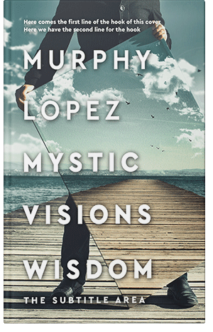 Pre Made Book Cover Green Spring