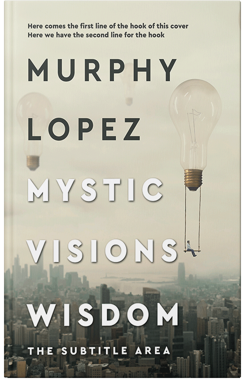 Front view of Tana #15622 - Premade Abstract Book Cover