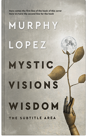 Pre Made Book Cover Ash