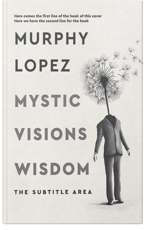 Front view of Pampas #15626 - Premade Abstract Book Cover