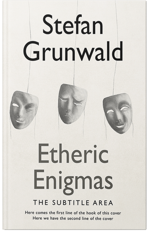 Front view of Spring Wood #15629 - Premade Abstract Book Cover