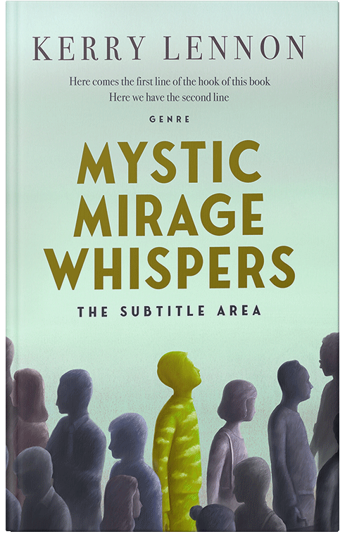 Front view of Premade Self-Improvement & Self-Help Book Cover - Costa Del Sol