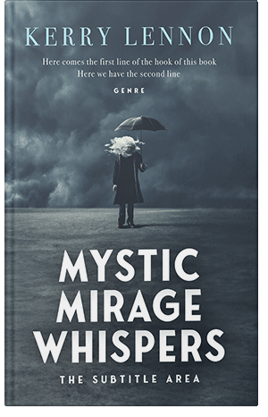 Pre Made Book Cover River Bed