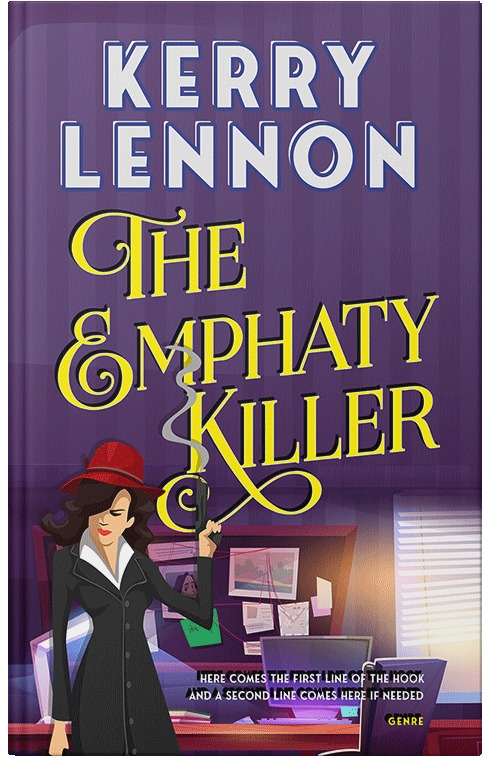 Front view of Premade Mystery & Thriller & Suspense Book Cover - Bossanova