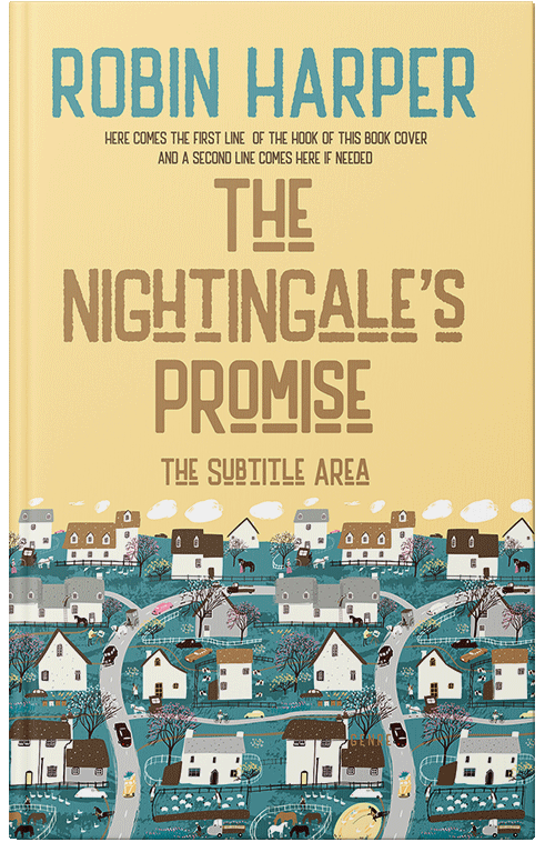 Front view of Faded Jade #15667 - Premade Literary Fiction Book Cover