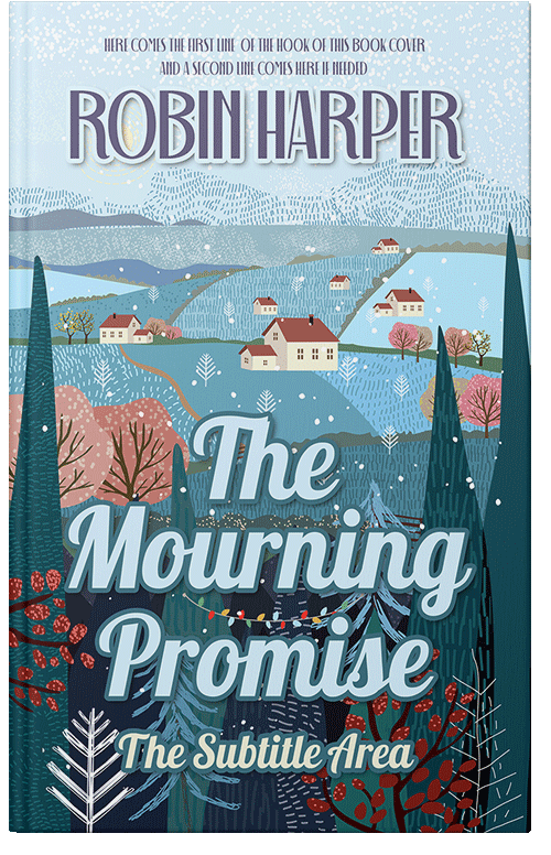 Front view of Botticelli #15671 - Premade Literary Fiction Book Cover