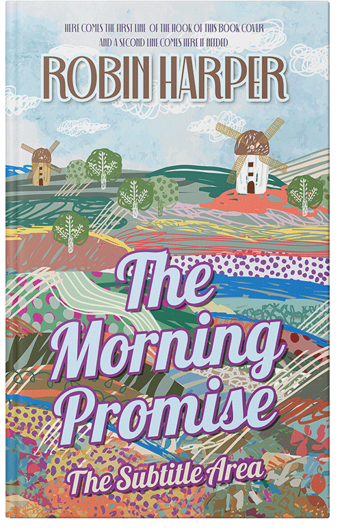 Front view of Celeste #15673 - Premade Travel Book Cover