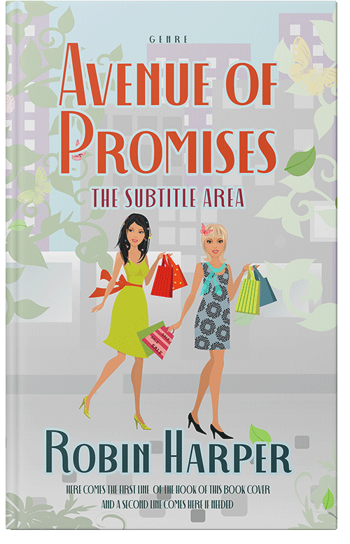 Front view of Pumice #15687 - Premade Romance Book Cover