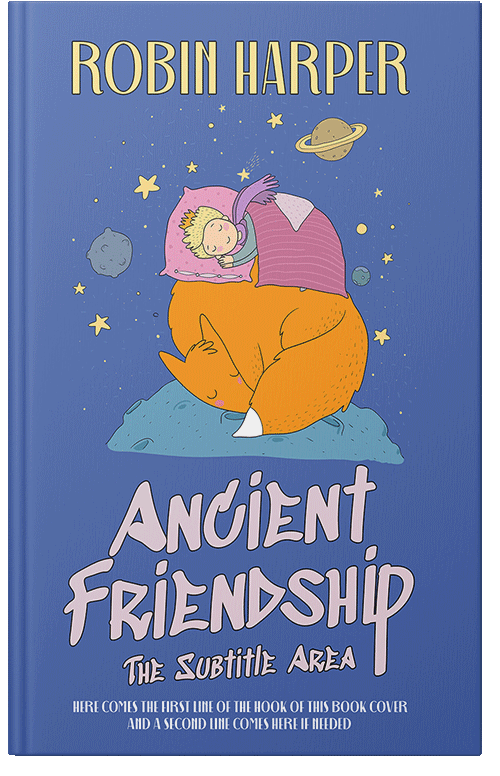 Front view of Premade Teen & Young Adult Book Cover - San Marino