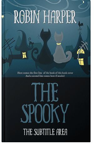 Pre Made Book Cover Black Pearl