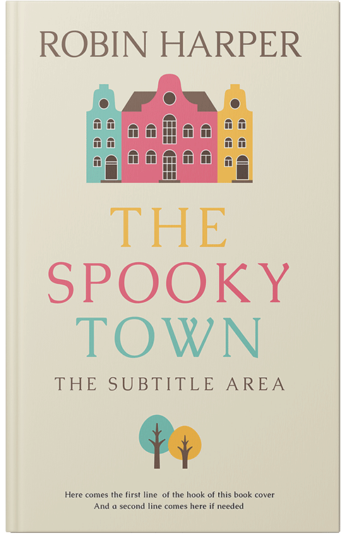 Front view of Pearl Bush #15697 - Premade Horror Book Cover