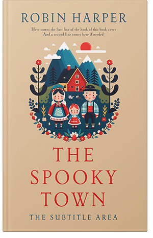 Pre Made Book Cover Cashmere