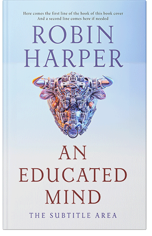 Pre Made Book Cover Link Water