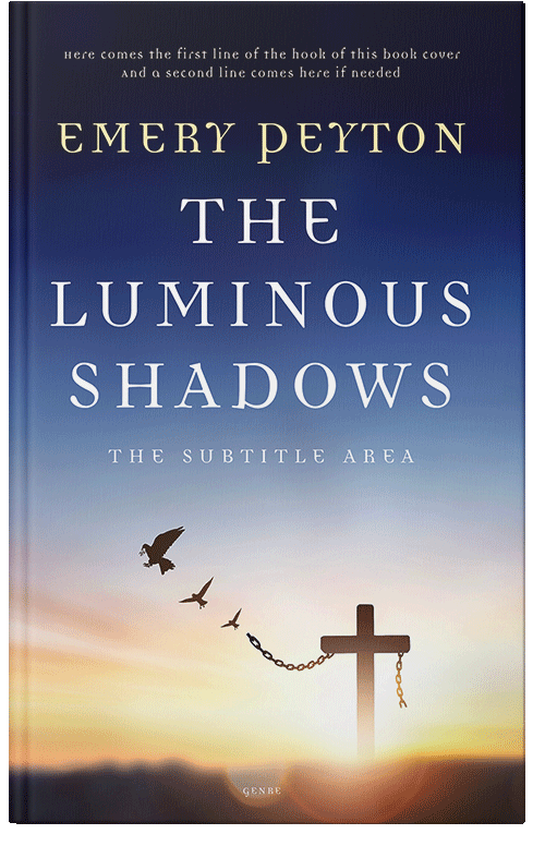 Front view of Premade Mystery & Thriller & Suspense Book Cover - Stark White