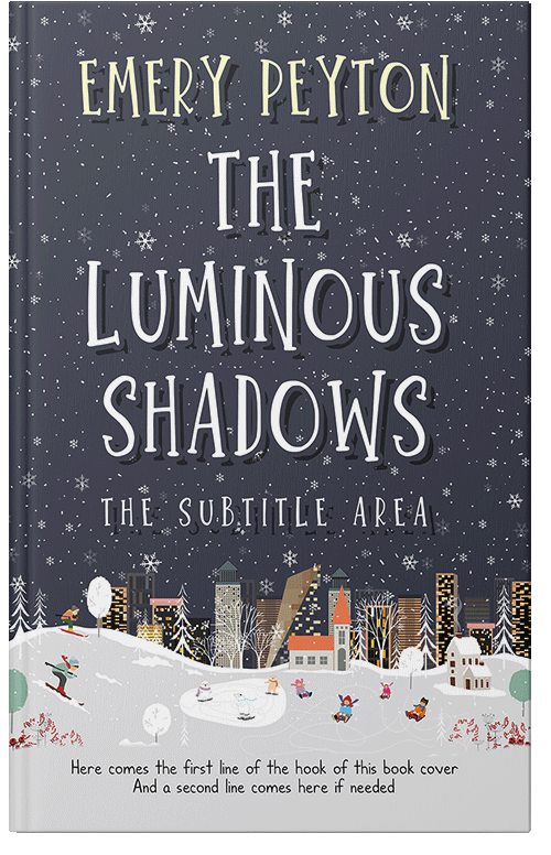 Front view of Bright Gray #15721 - Premade Paranormal & Urban Book Cover