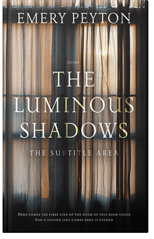 Pre Made Book Cover Vanilla