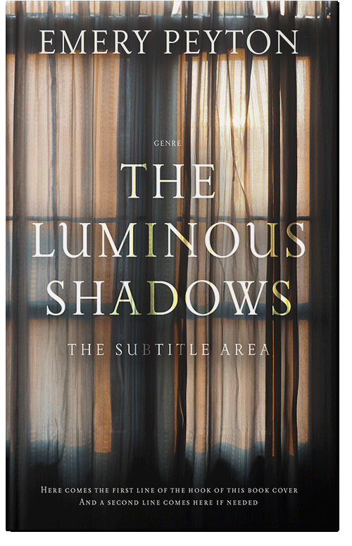 Front view of Premade Mystery & Thriller & Suspense Book Cover - Vanilla