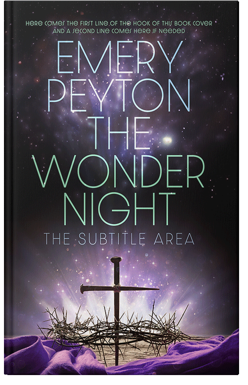 Front view of Premade Religion & Spirituality Book Cover - Bastille