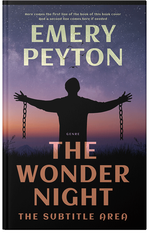 Front view of Steel Gray #15735 - Premade Religion & Spirituality Book Cover