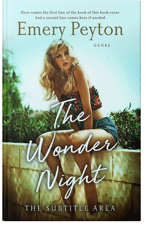 Front view of Iceberg #15741 - Premade Teen & Young Adult Book Cover