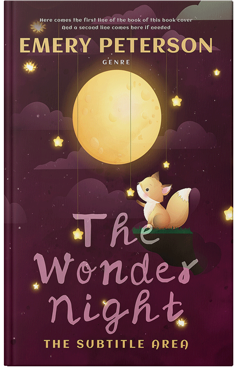 Front view of Paco #15744 - Premade Fantasy Book Cover