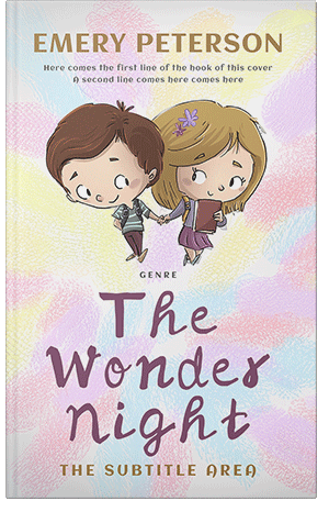 Pre Made Book Cover Pampas