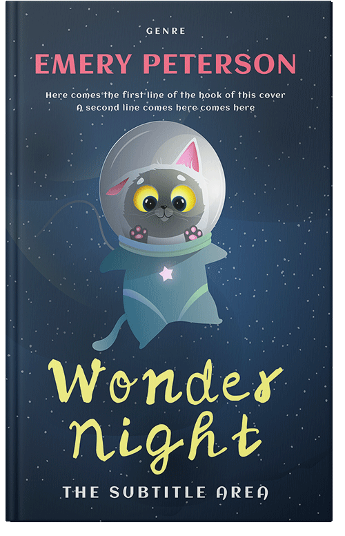 Front view of Big Stone #15750 - Premade Science Fiction Book Cover