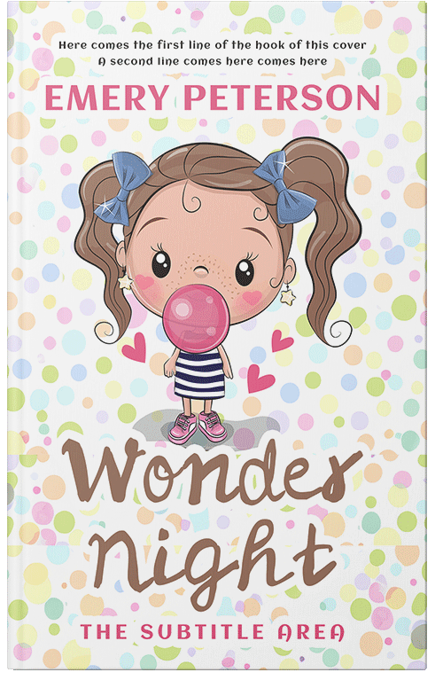 Front view of Bizarre #15753 - Premade Teen & Young Adult Book Cover