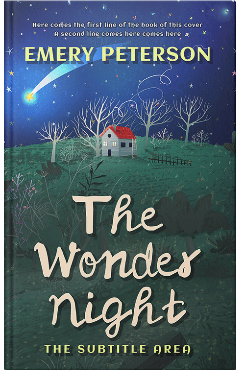 Front view of Premade Nature Book Cover - Rhino