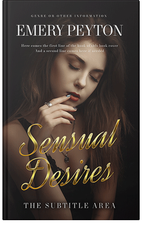 Pre Made Book Cover Zeus